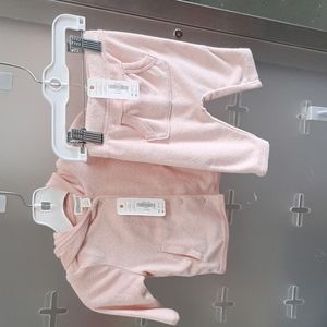 Brand New Gymboree Pink Jog Outfit